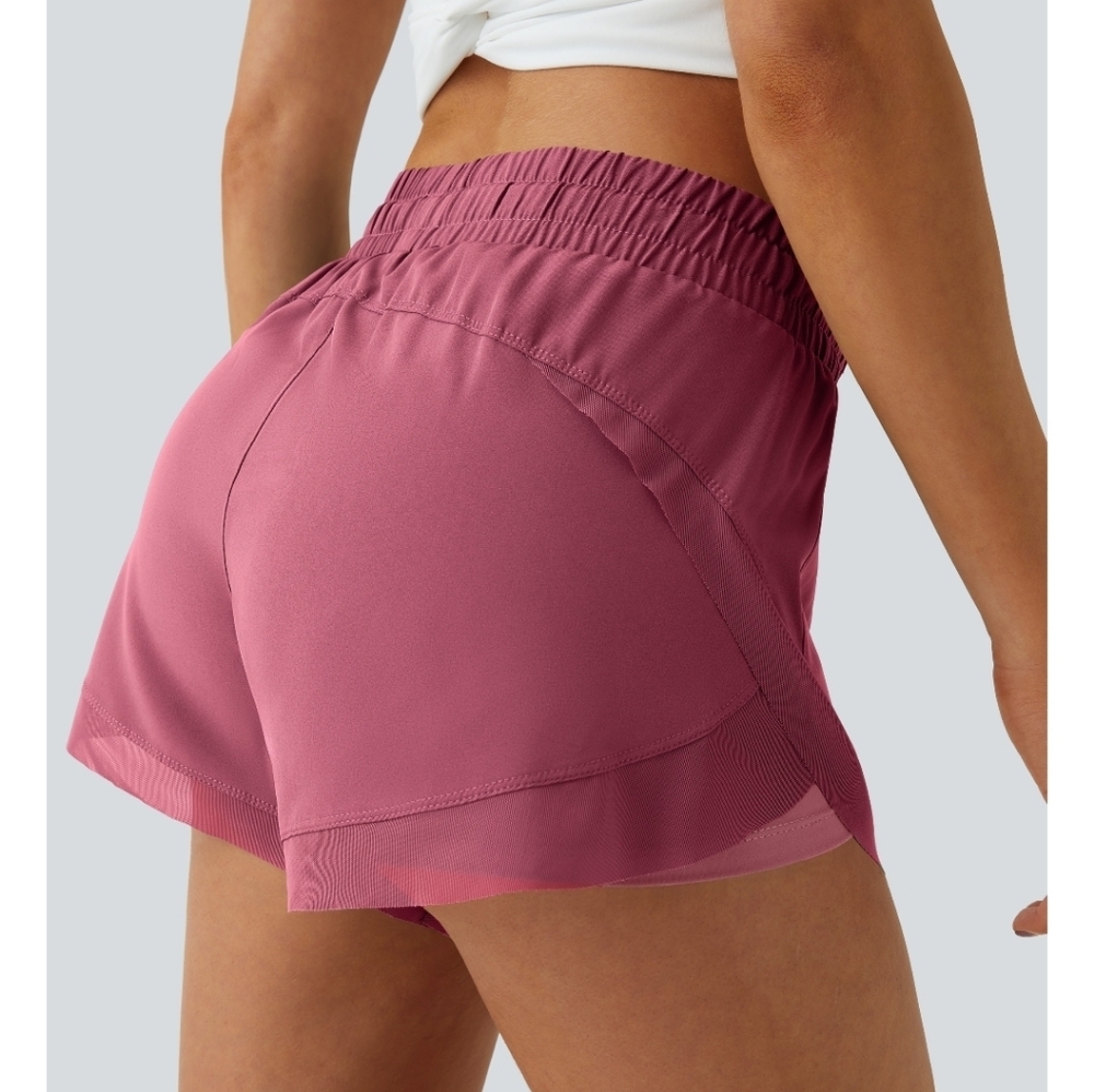 HALARA Mauve Athletic Shorts